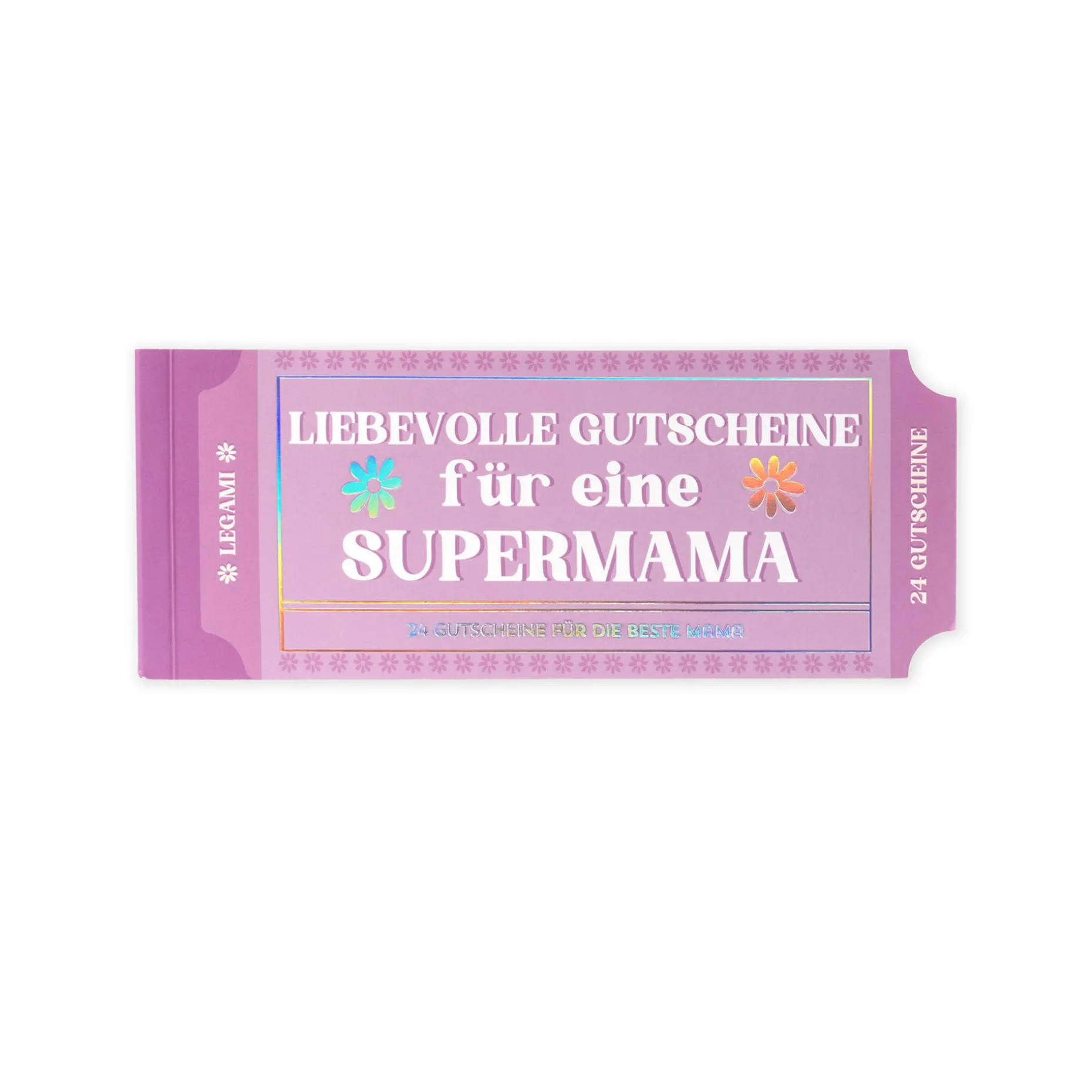Carnet de 24 Bons pour Maman - Allemand