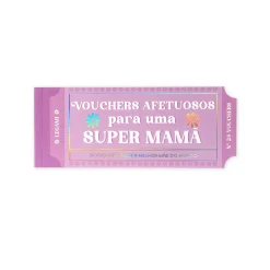 Carnet de 24 Bons pour Maman - Portugais