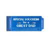 Carnet de 24 Bons pour Papa - Anglais
