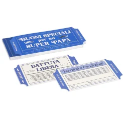 Carnet de 24 Bons pour Papa - Italien