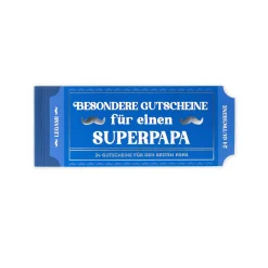 Carnet de 24 Bons pour Papa - Allemand