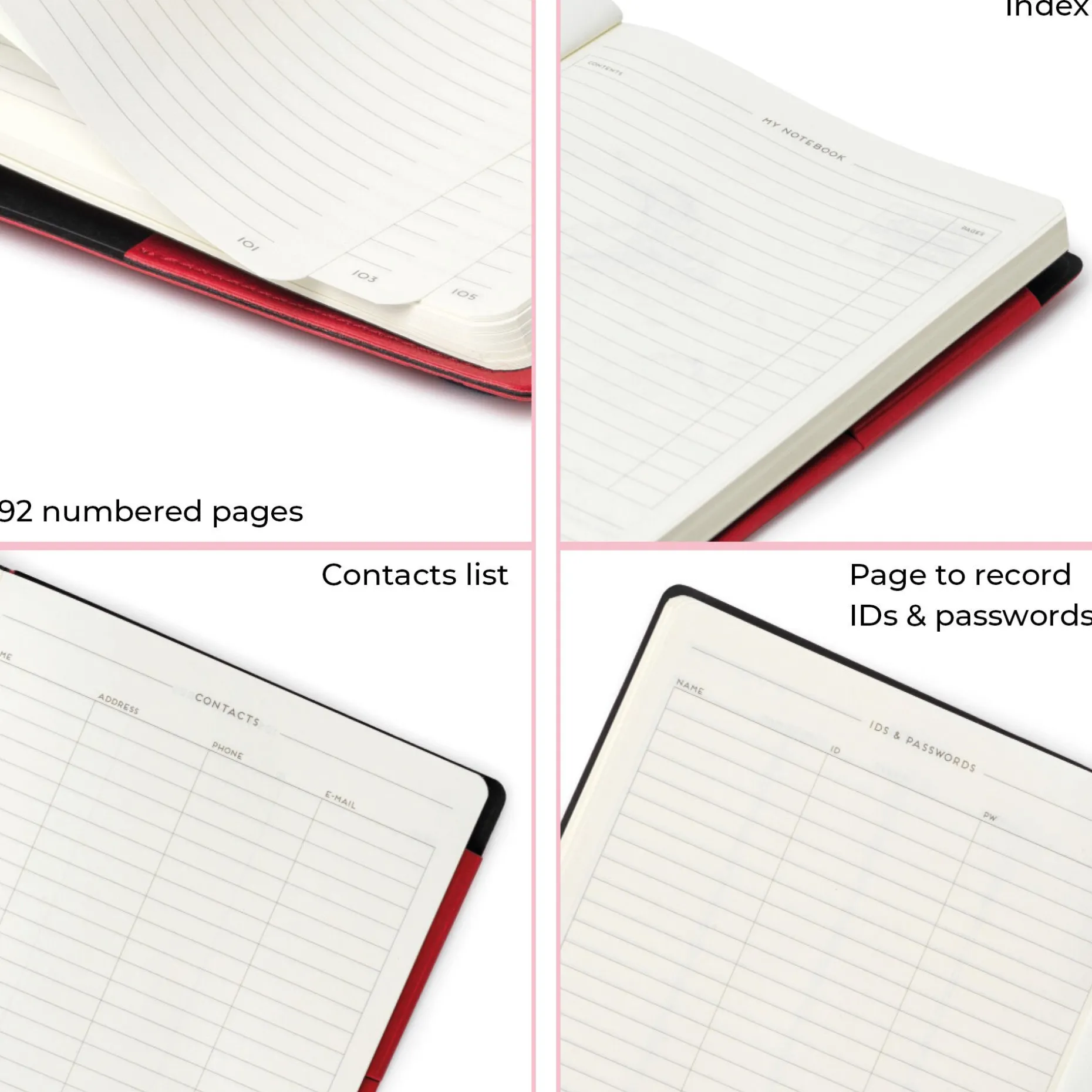 Carnet Papier Blanc - Large - My Notebook