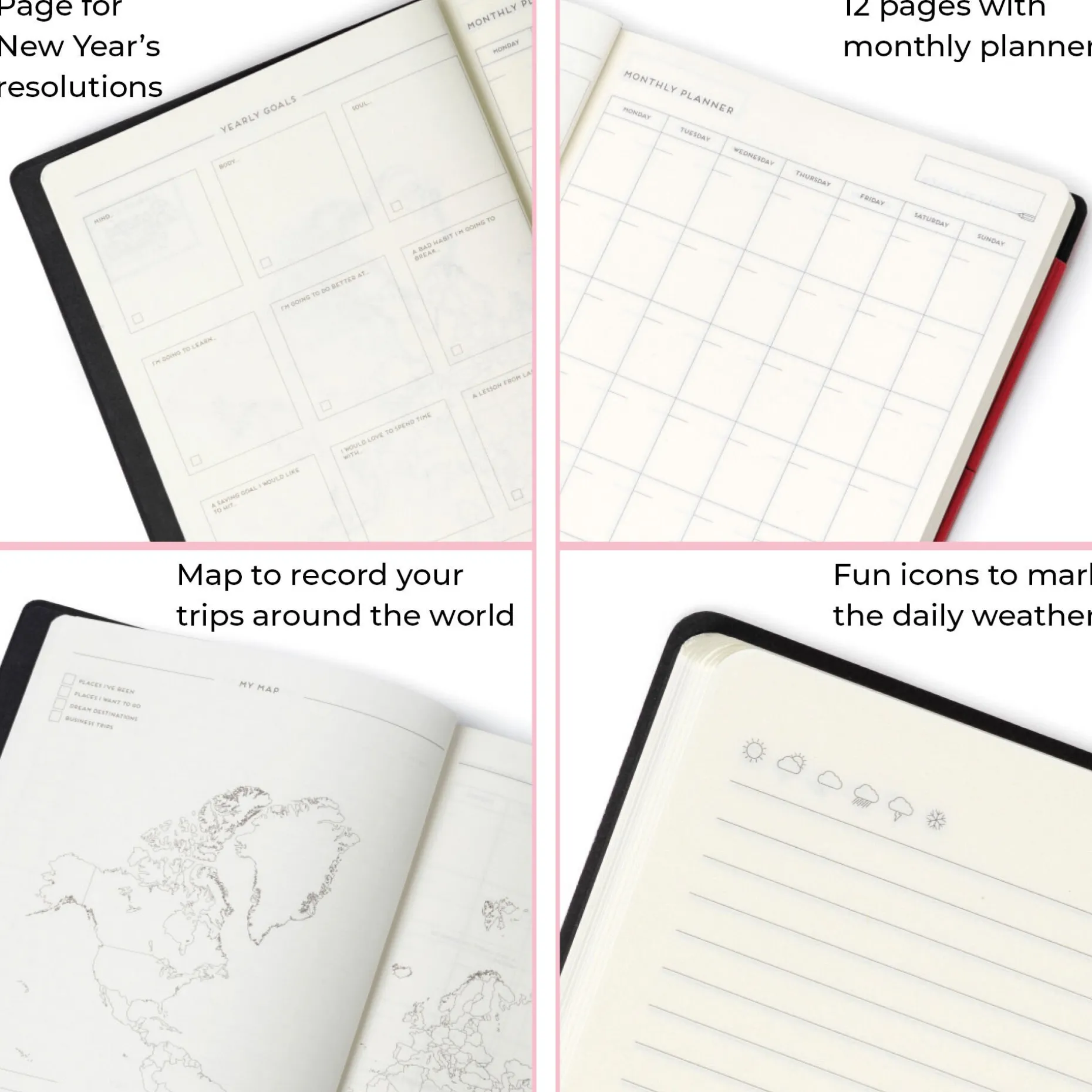 Carnet Papier Blanc - Medium - My Notebook