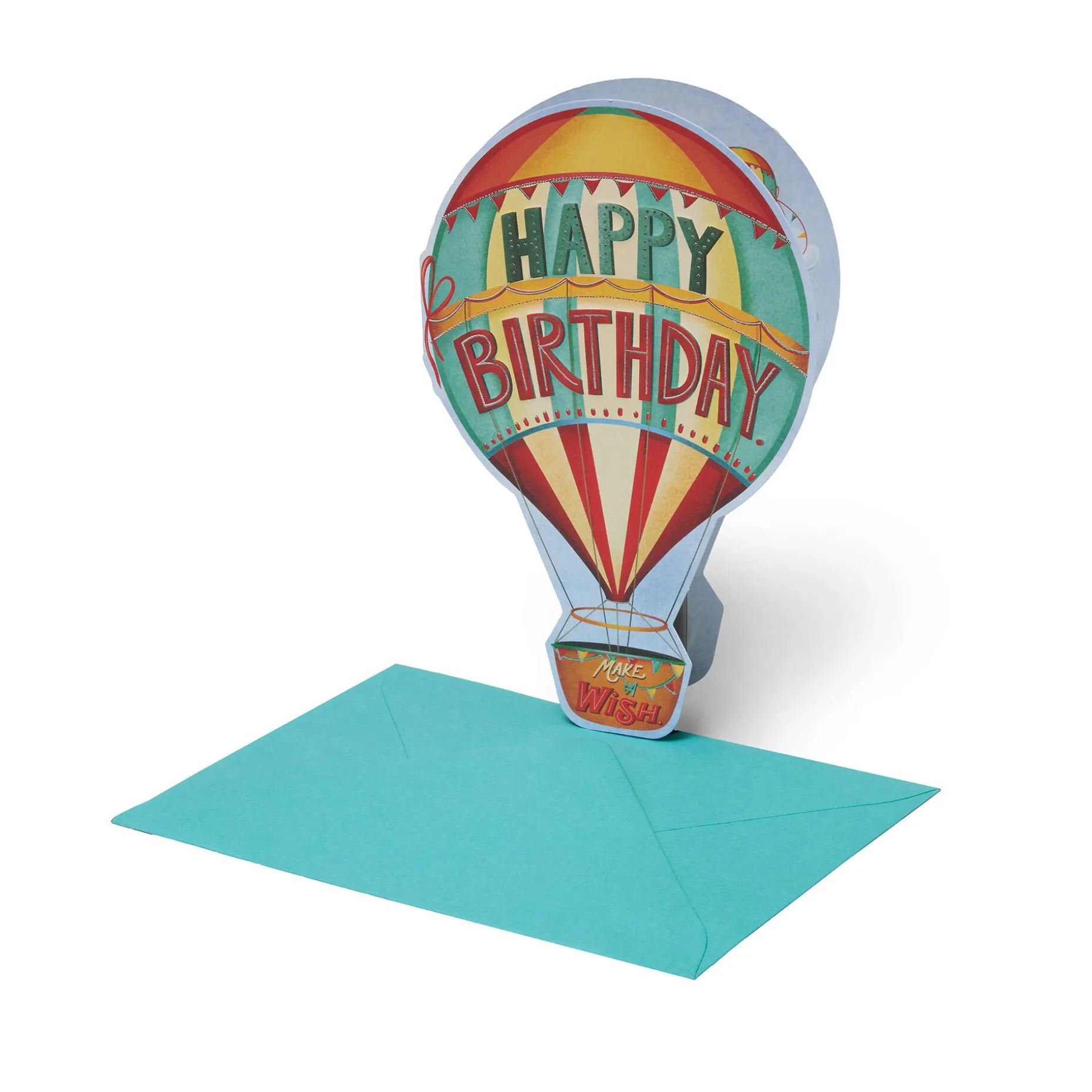 Carte d'Anniversaire - Air Balloon
