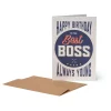 Carte d'Anniversaire - Best Boss