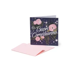 Carte d'Anniversaire - Flowers