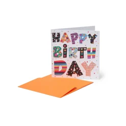 Carte d'Anniversaire - Happy Birthday