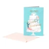 Carte d'Anniversaire - Mermaid Cake
