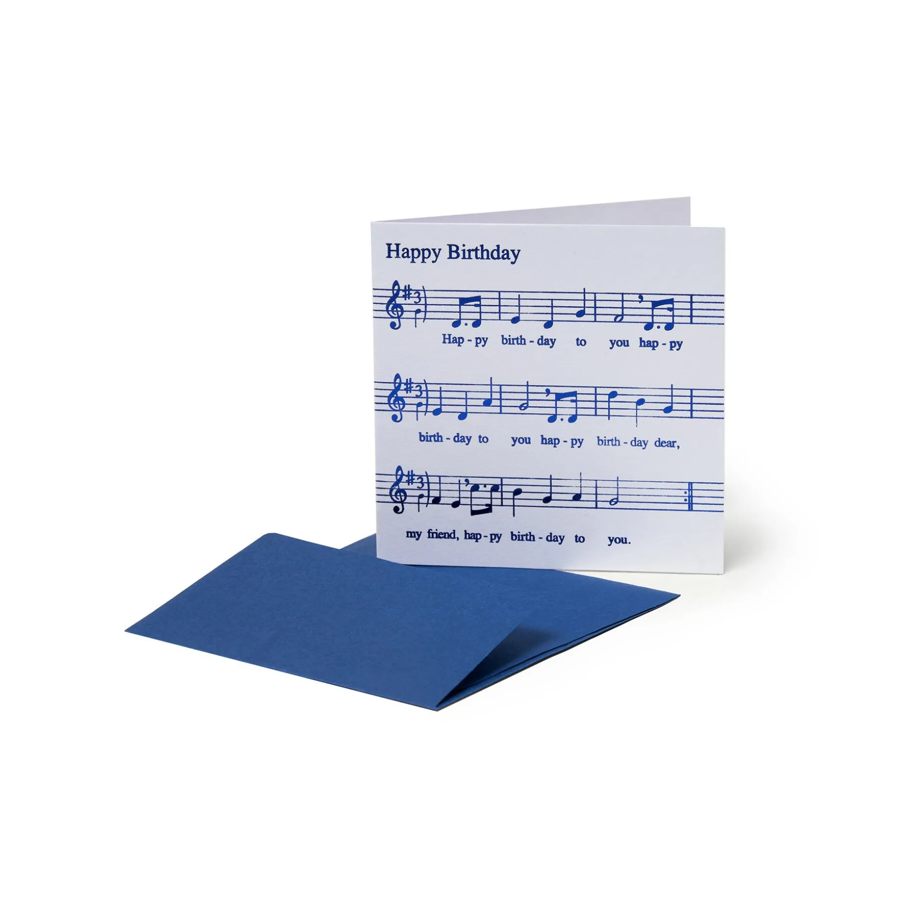 Carte d'Anniversaire - Musical Note