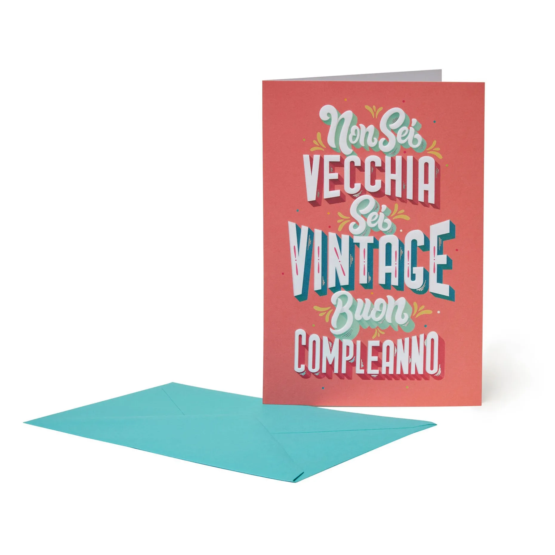 Carte d'Anniversaire - Vintage