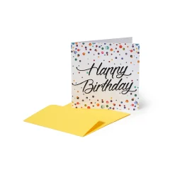Carte d'Anniversaire - Watercolor
