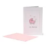 Carte de Félicitations - Naissance Fille