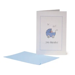Carte de Félicitations - Naissance Fille