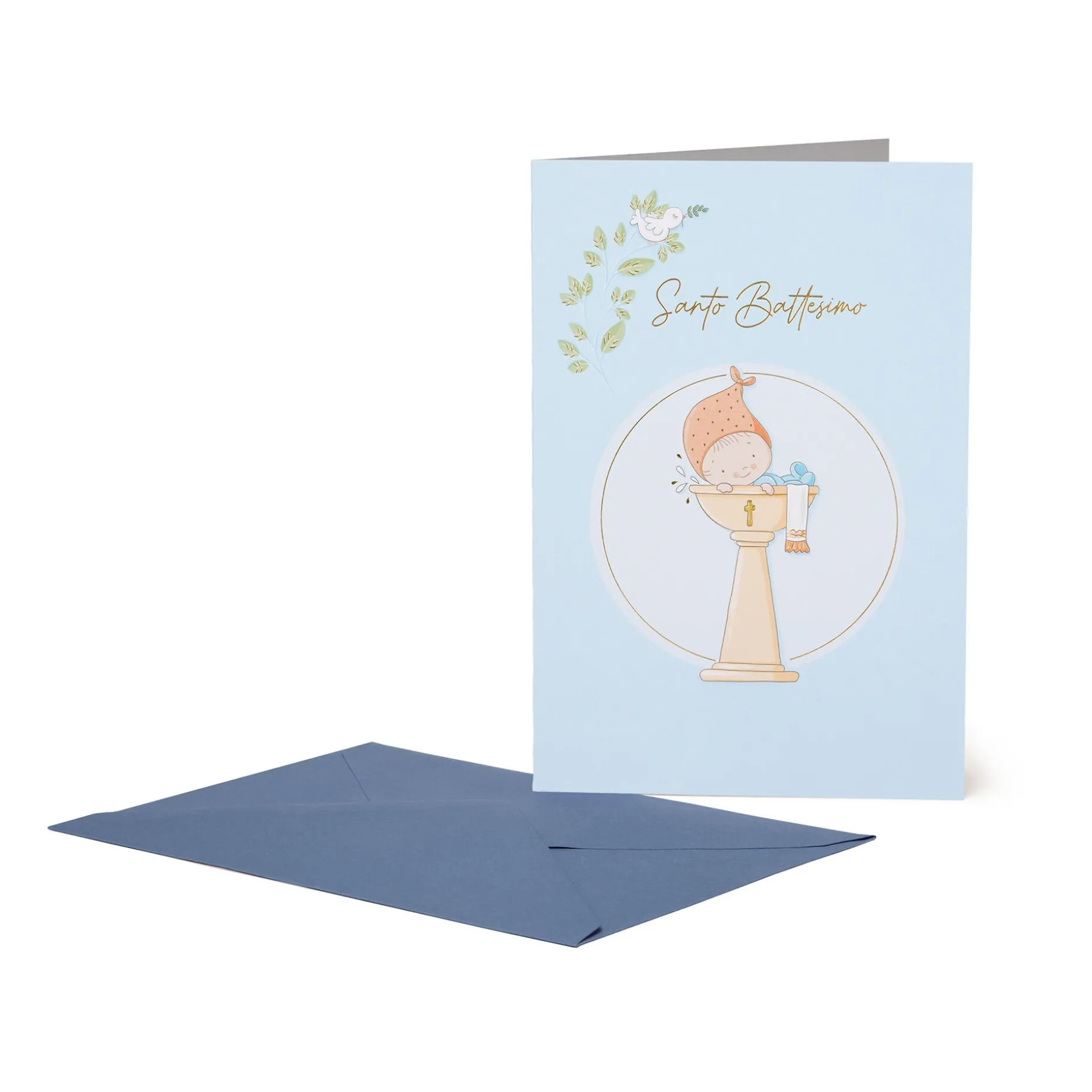 Carte de Vœux - Baptême à Lui