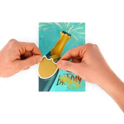 Carte de Vœux à Gratter - Bottle