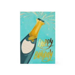 Carte de Vœux à Gratter - Bottle