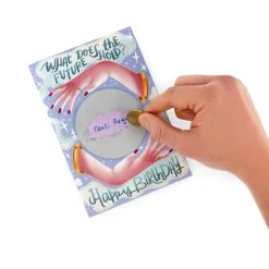 Carte de Vœux à Gratter - Crystal Ball