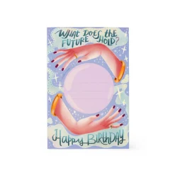Carte de Vœux à Gratter - Crystal Ball