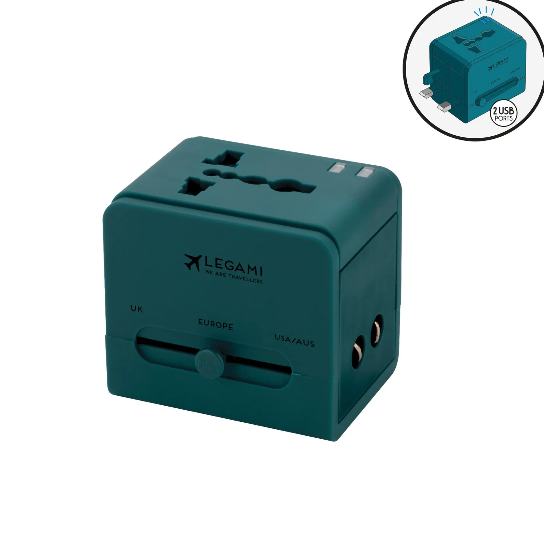 Chargeur Adaptateur de Voyage Universel