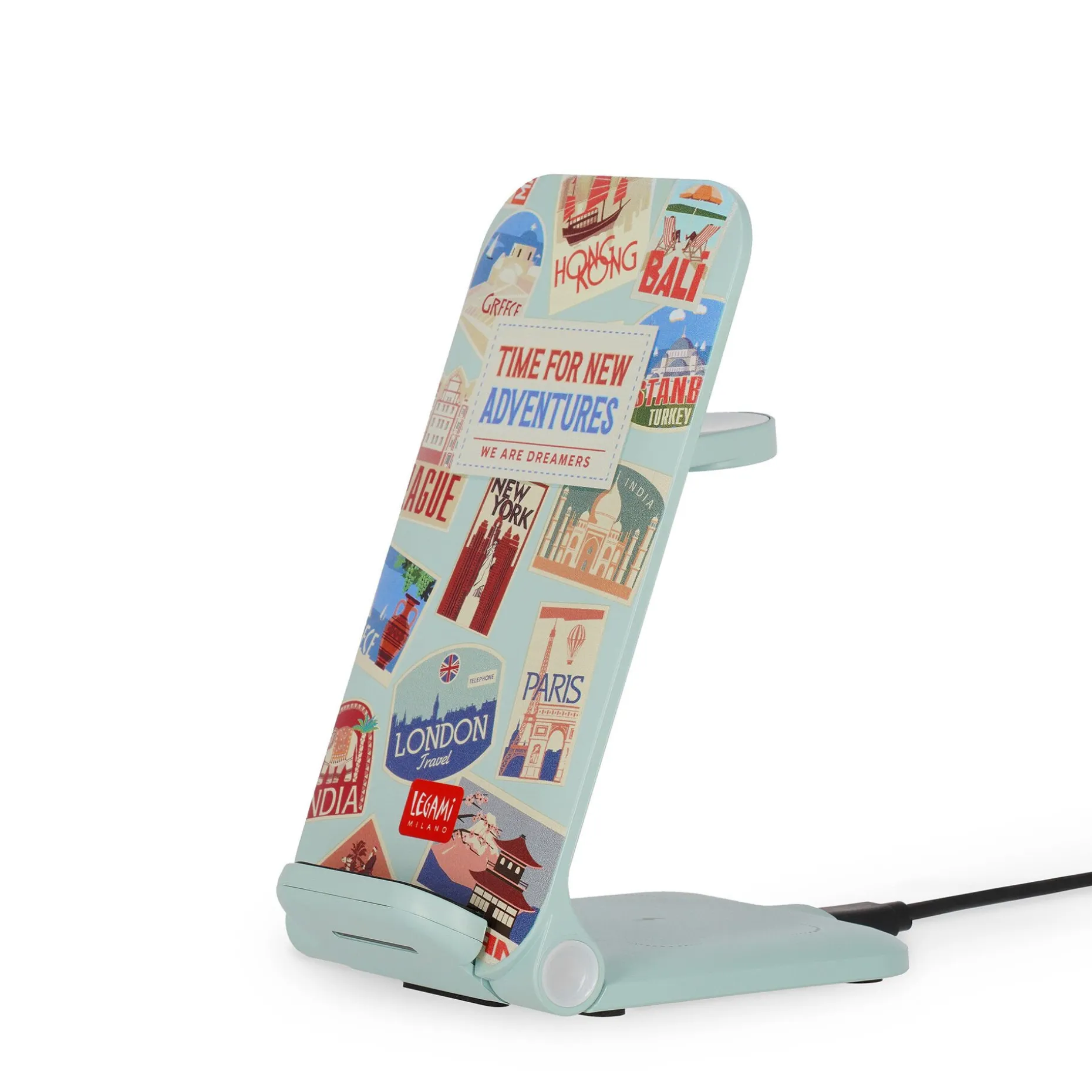 Chargeur Sans Fil 3 en 1 avec Support - Charging Station