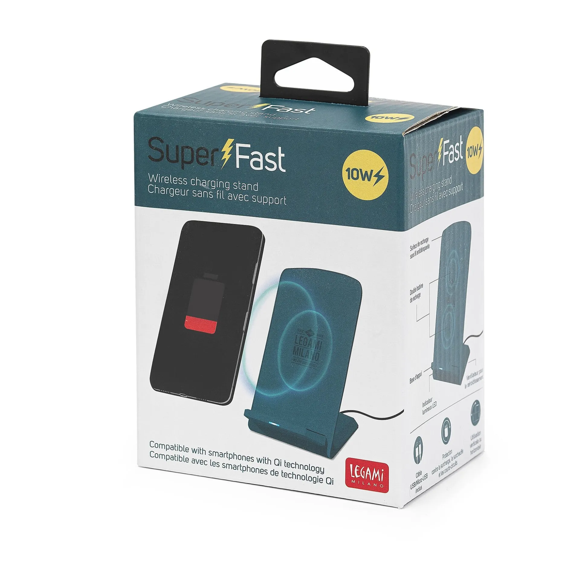 Chargeur Sans Fil avec Support - Super Fast