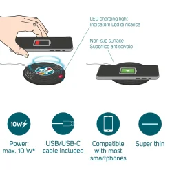 Chargeur Sans Fil Pour Smartphone - Super Fast