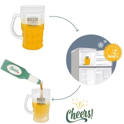 Chope de Bière Réfrigérante - Cooling Beer Mug