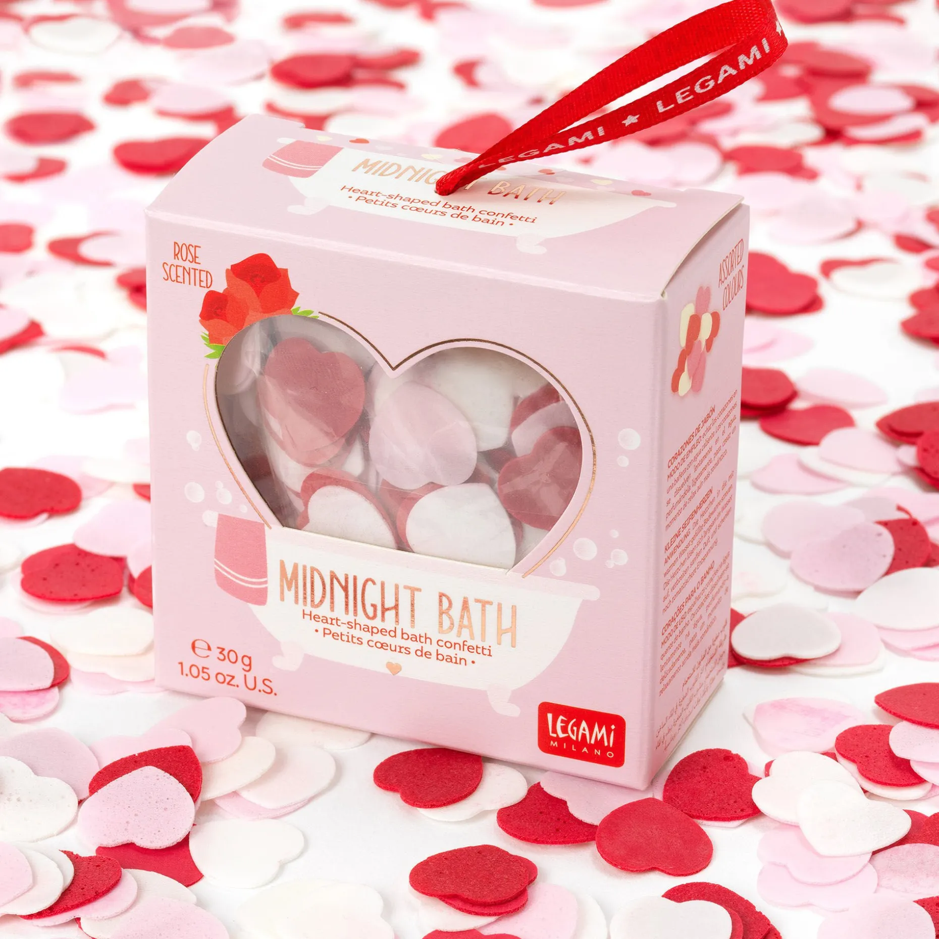 Confettis de Savon en Forme de Coeur