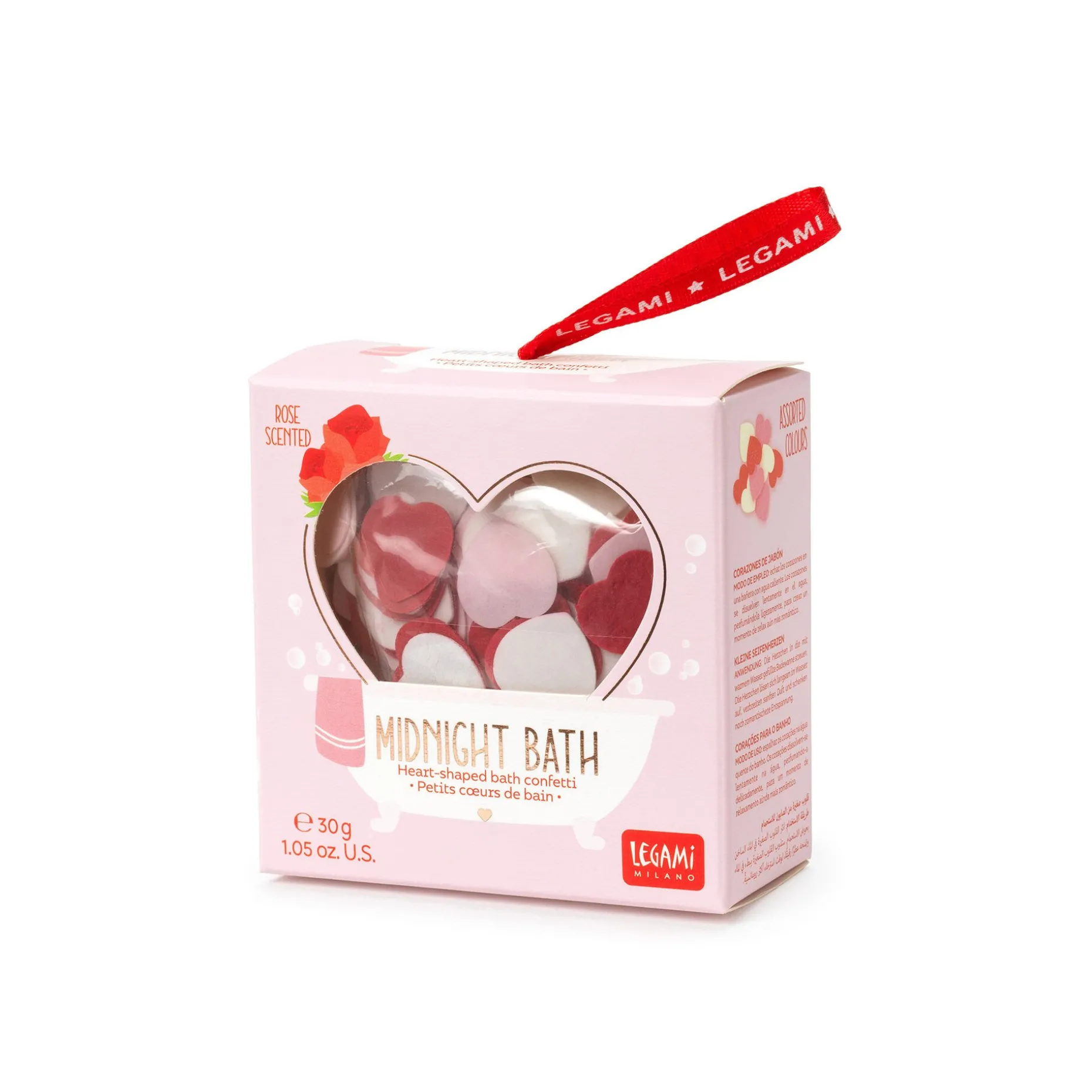 Confettis de Savon en Forme de Coeur