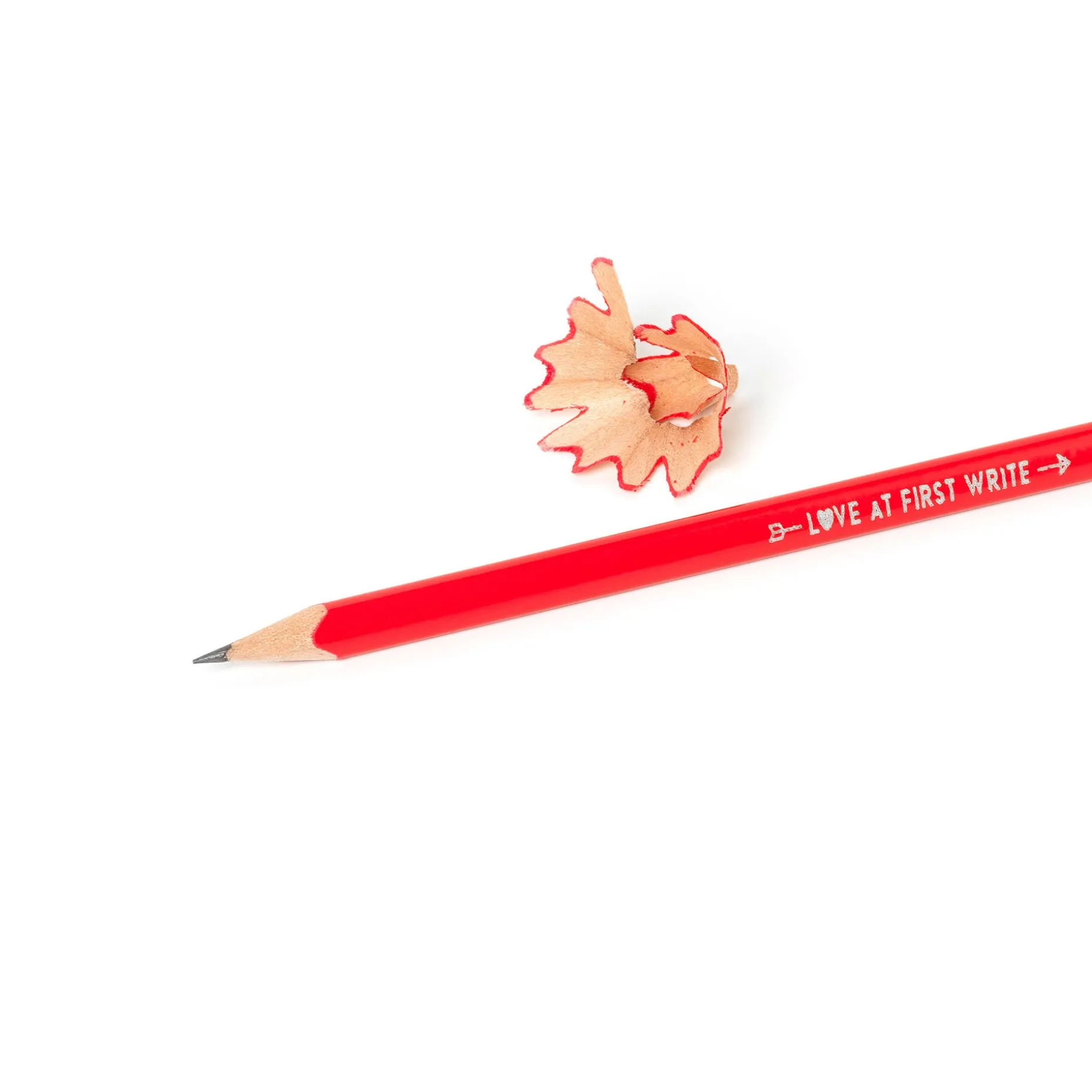 Crayon en Forme de Cœur - Love at First Write