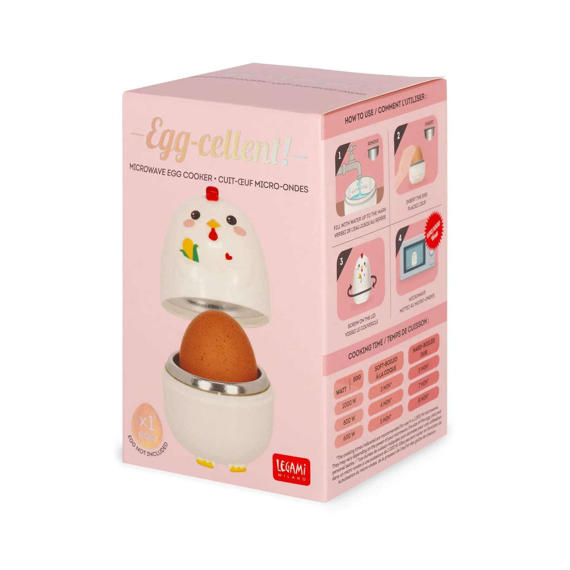 Cuit Œuf Microonde - Egg-Cellent!