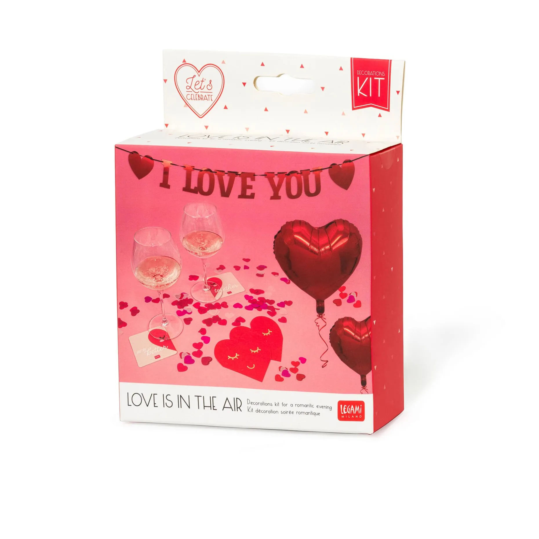 Kit Décoration Soirée Romantique - Love Is in The Air