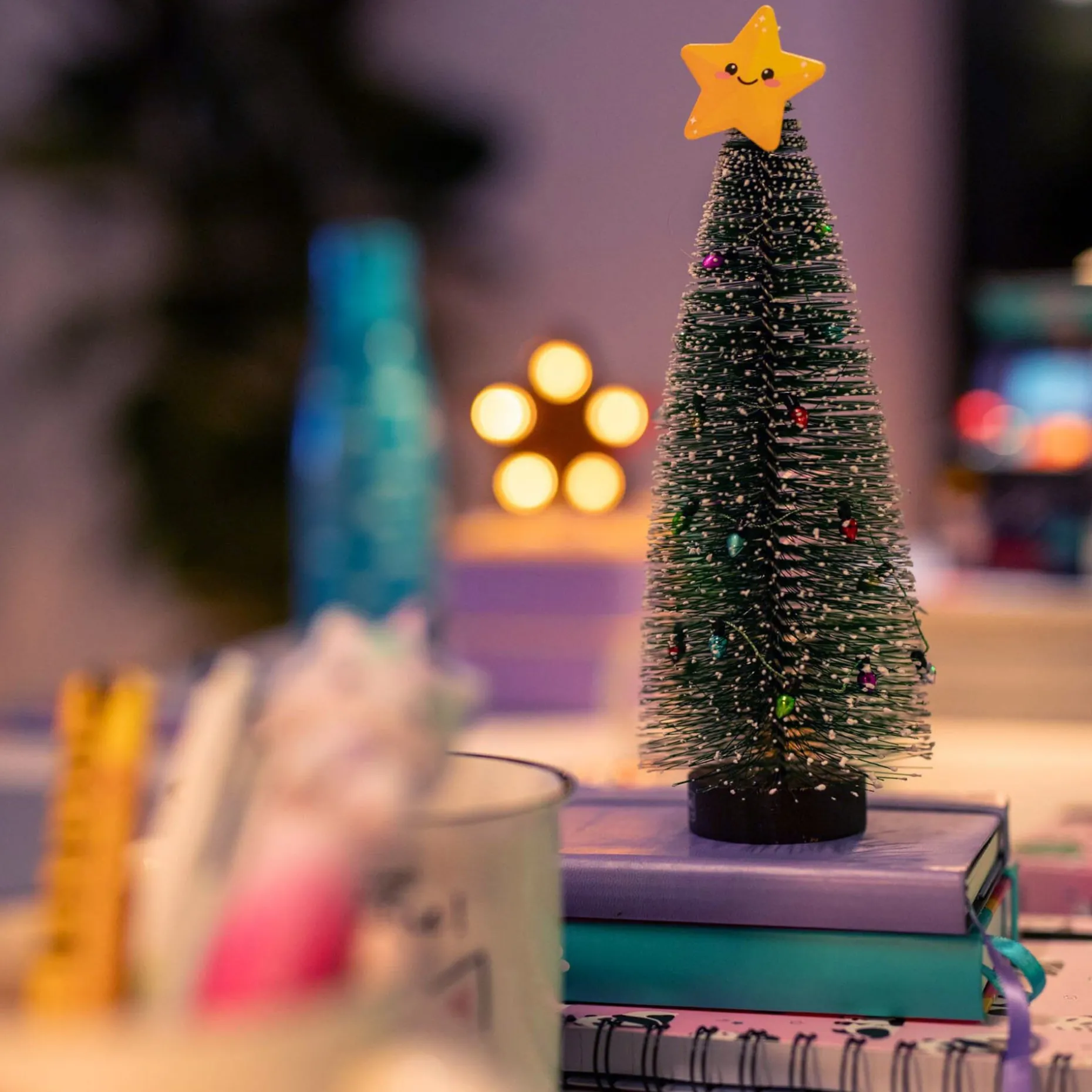 Kit Décorations de Noël de Bureau