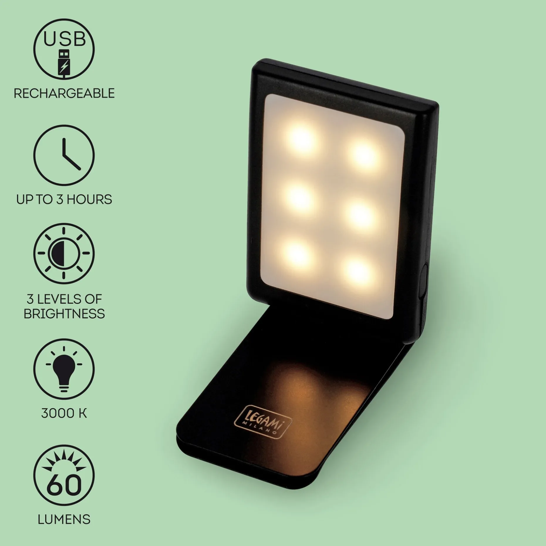 Lampe de Lecture LED Rechargeable - Super Night Dream