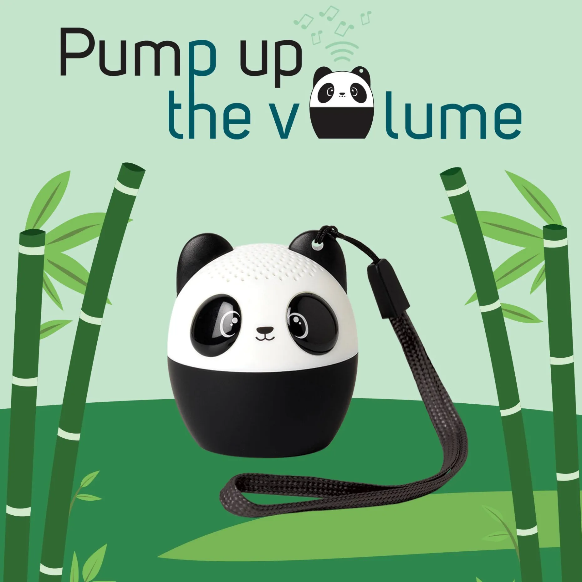 Mini Haut-Parleur et Baffle Sans Fil - Pump Up The Volume