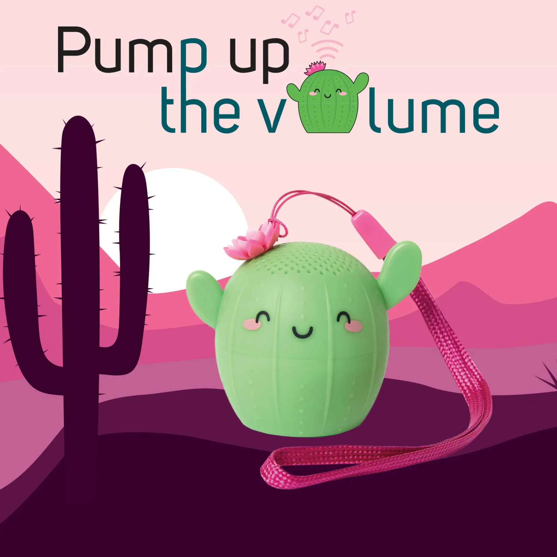 Mini Haut-Parleur et Baffle Sans Fil - Pump Up The Volume