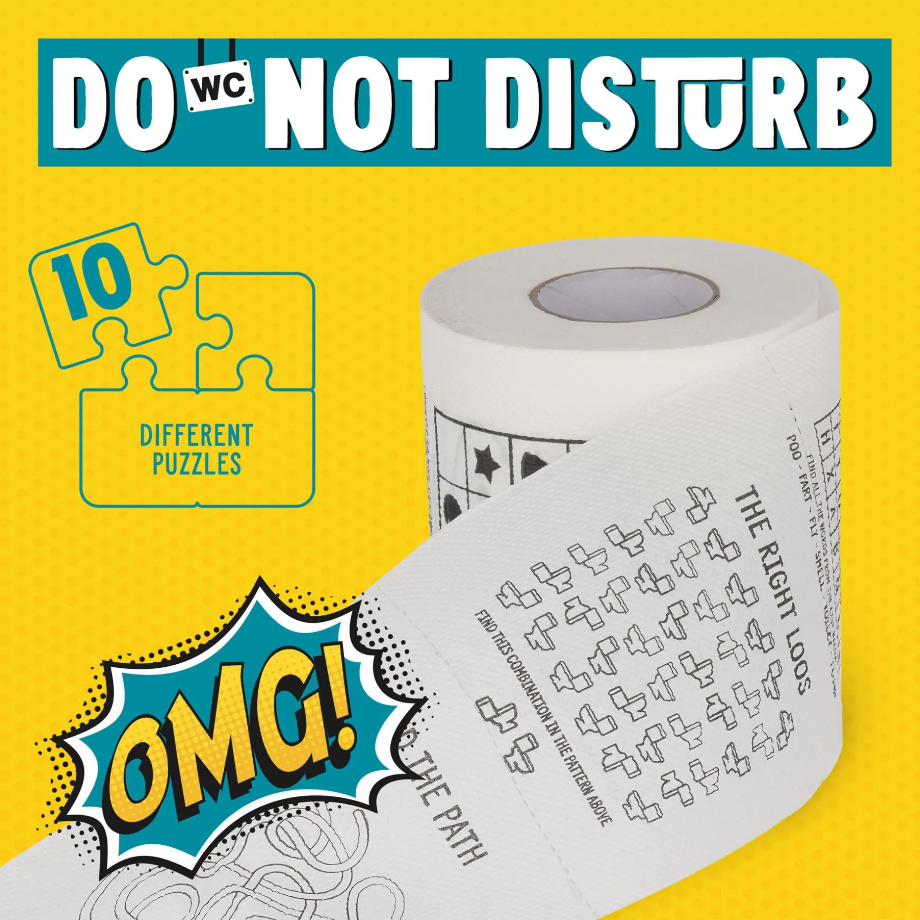 Papier Toilette à Énigmes - Do not Disturb