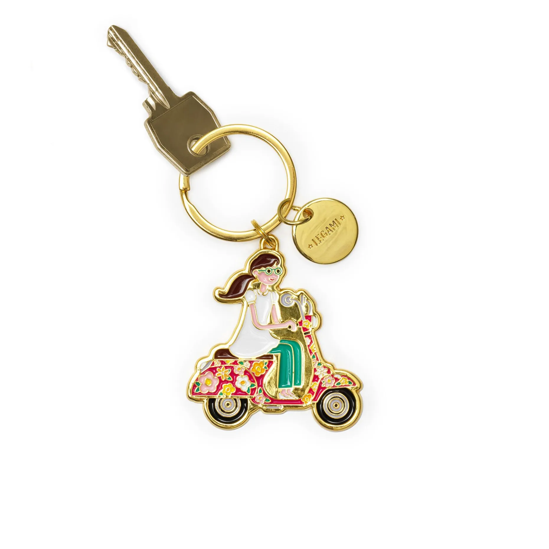 Porte-Clés en Métal Émaillé - What a Key Ring !