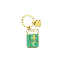 Porte-Clés en Métal Émaillé - What a Key Ring !