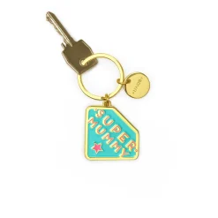 Porte-Clés en Métal Émaillé - What a Key Ring !
