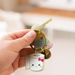 Porte-Clés en Métal Émaillé - What a Key Ring !