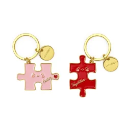 Porte-clés en Métal émaillé - What a Key Ring!