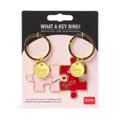 Porte-clés en Métal émaillé - What a Key Ring!
