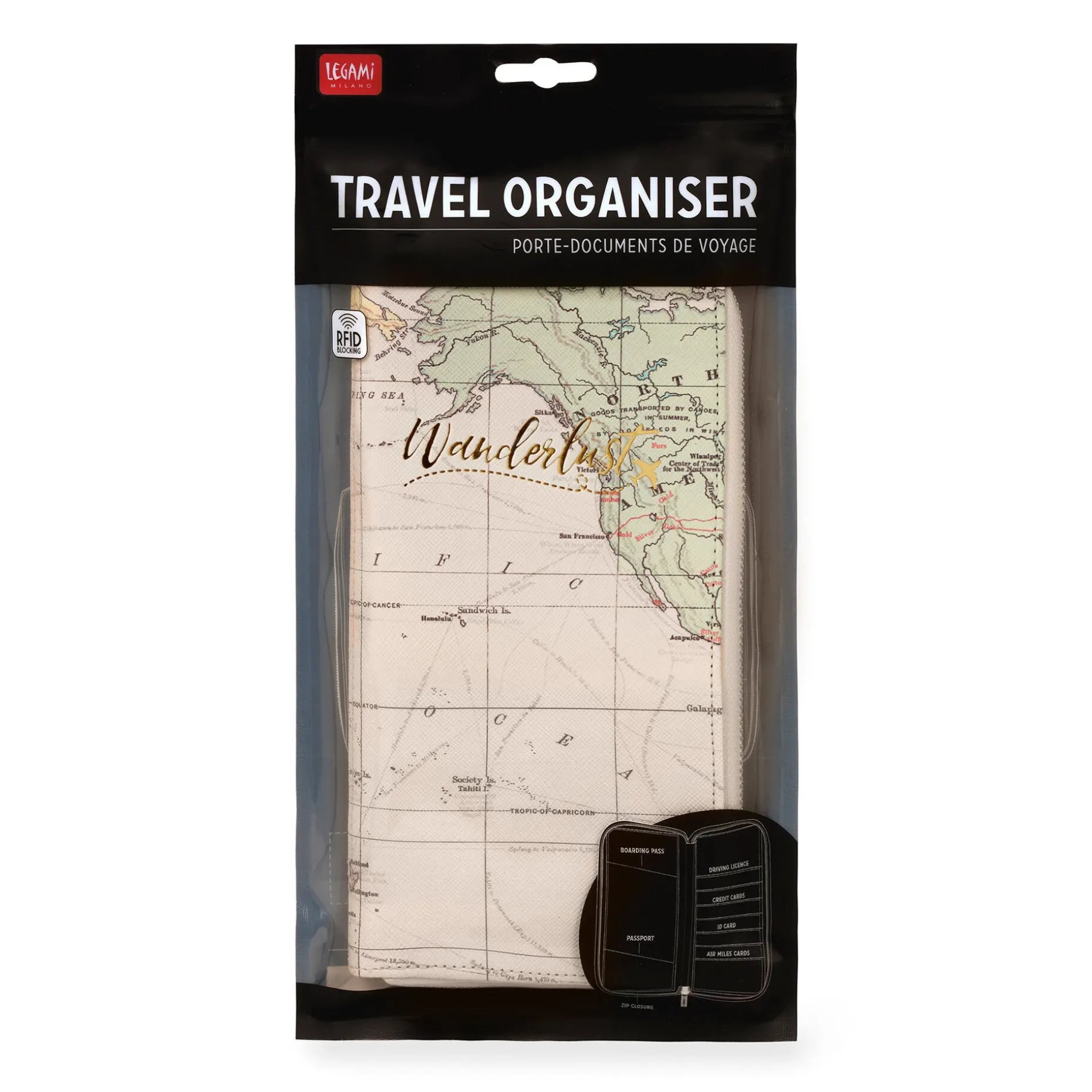 Porte-Documents de Voyage - RFID Blocking