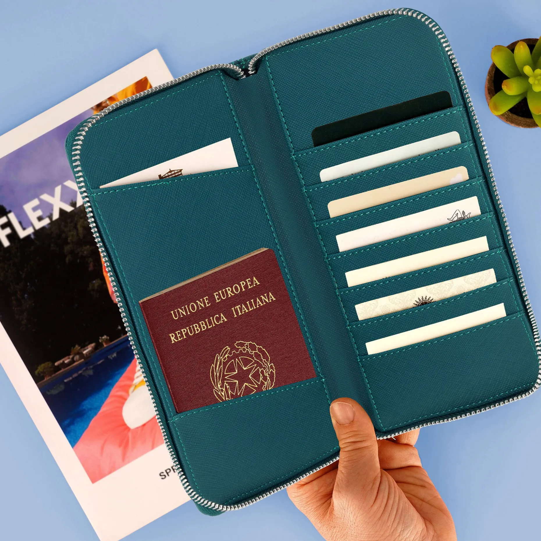Porte-Documents de Voyage - RFID Blocking