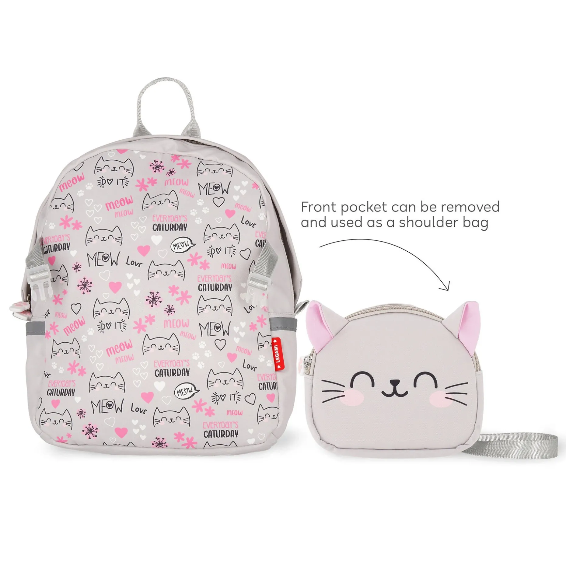 Sac à dos avec sac à main détachable - So Cute!