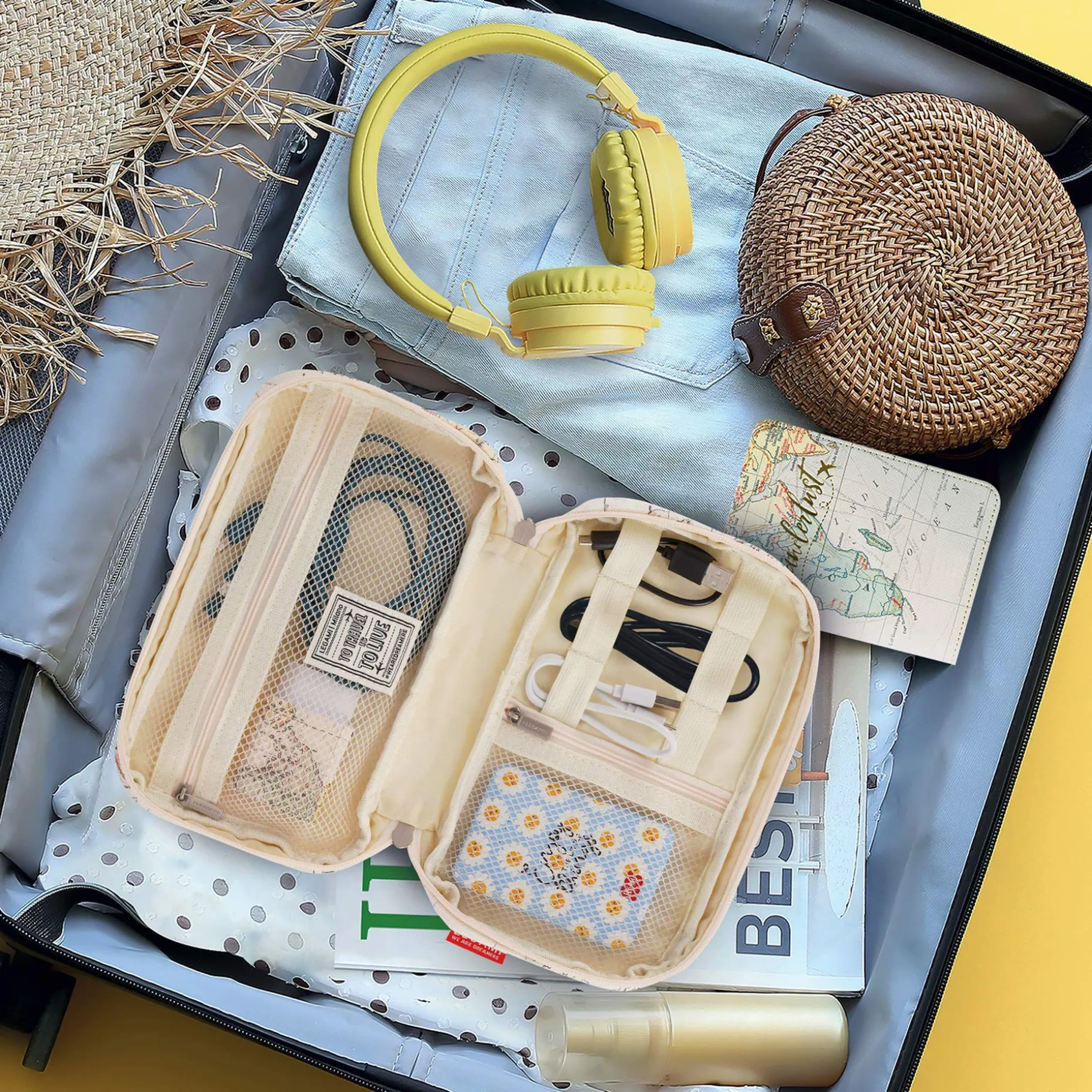 Sac de Rangement pour Câbles - Cable Organiser