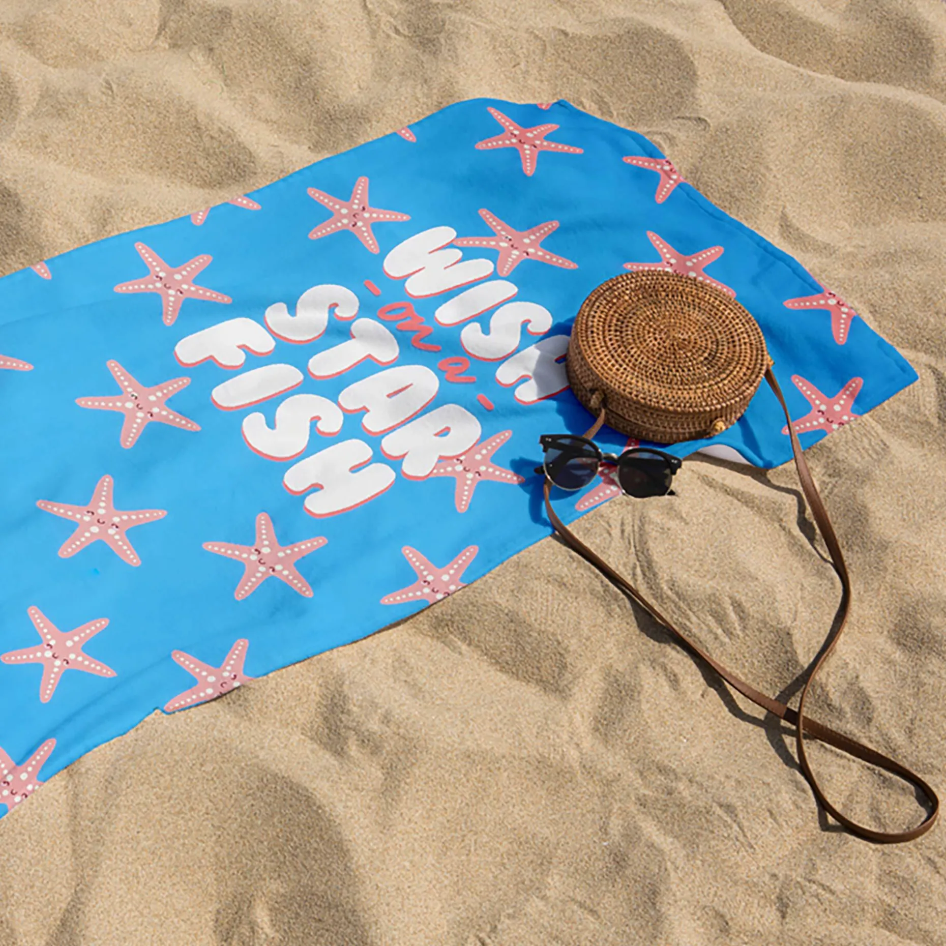 Serviette de Plage Maxi - Good Vibes