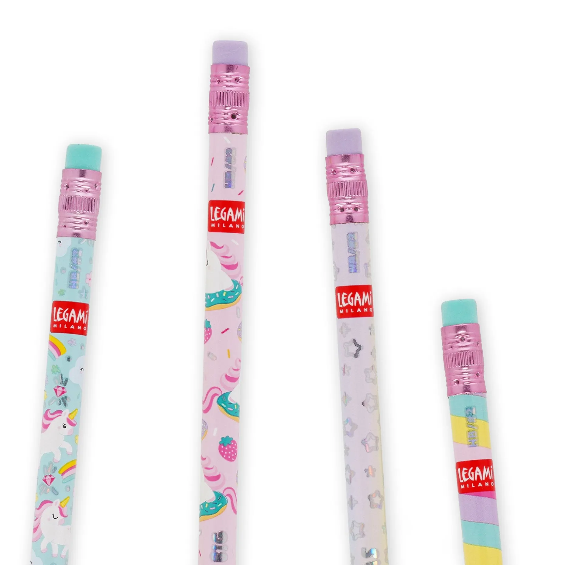 Set de 4 Crayons à Papier HB Parfumés - Smelling Good!