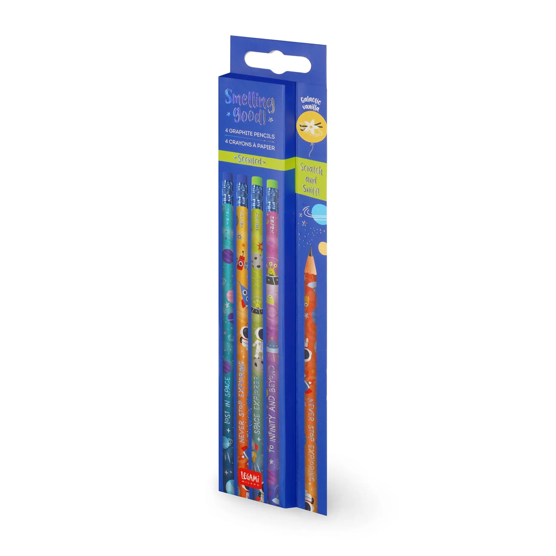 Set de 4 Crayons à Papier HB Parfumés - Smelling Good!